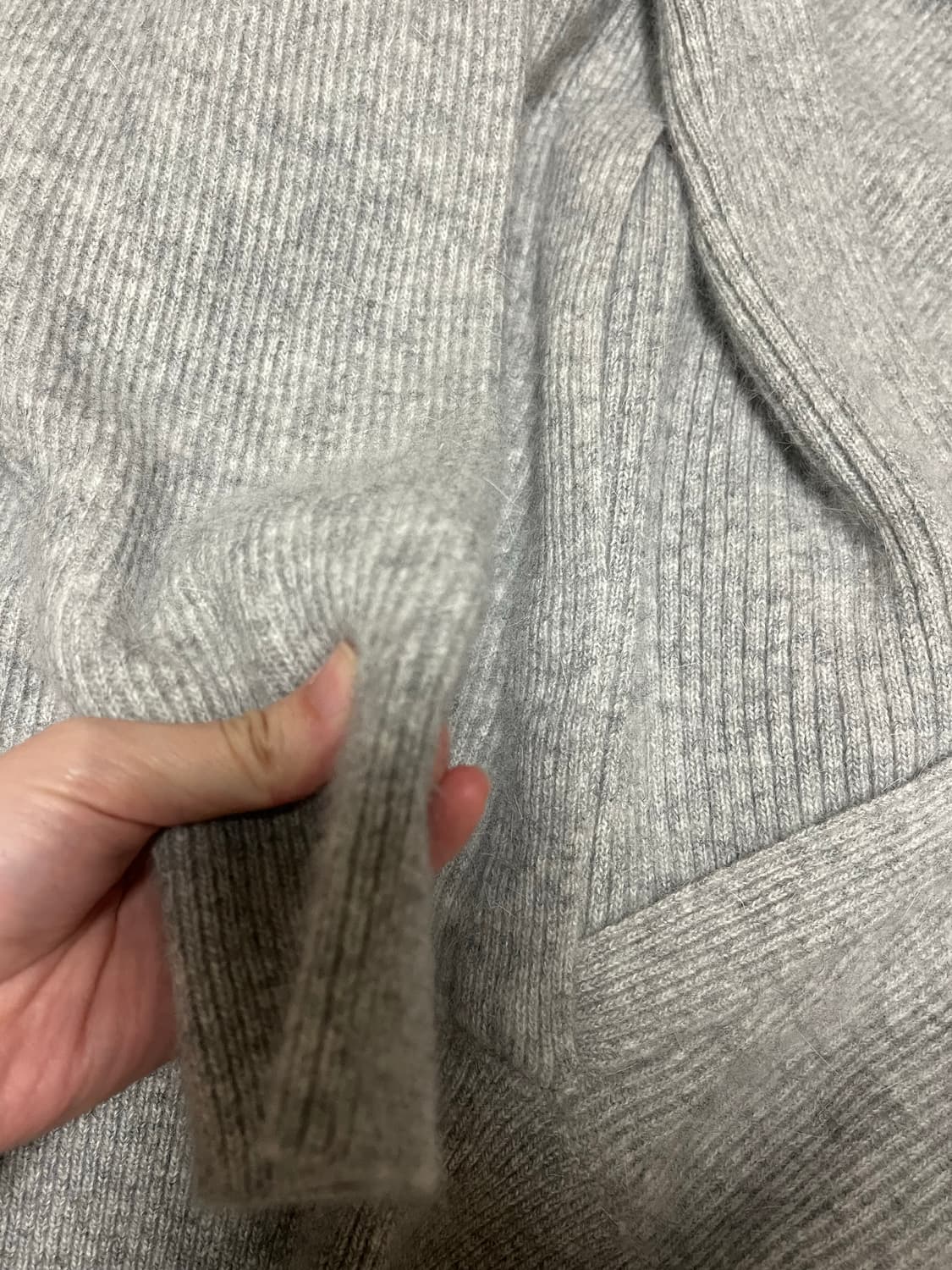 빈티지 낙원 nagwon 울 랩스타일 니트 상품이미지4