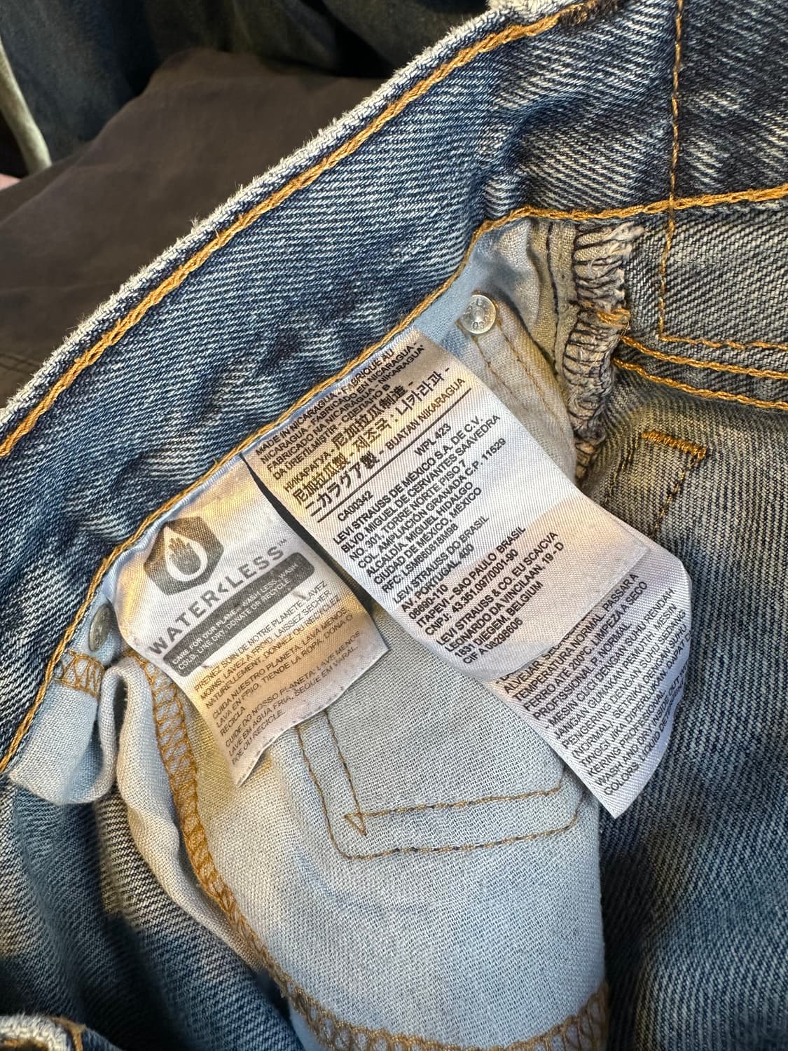 리바이스517 부츠컷 데님 팬츠 35x30 상품이미지7