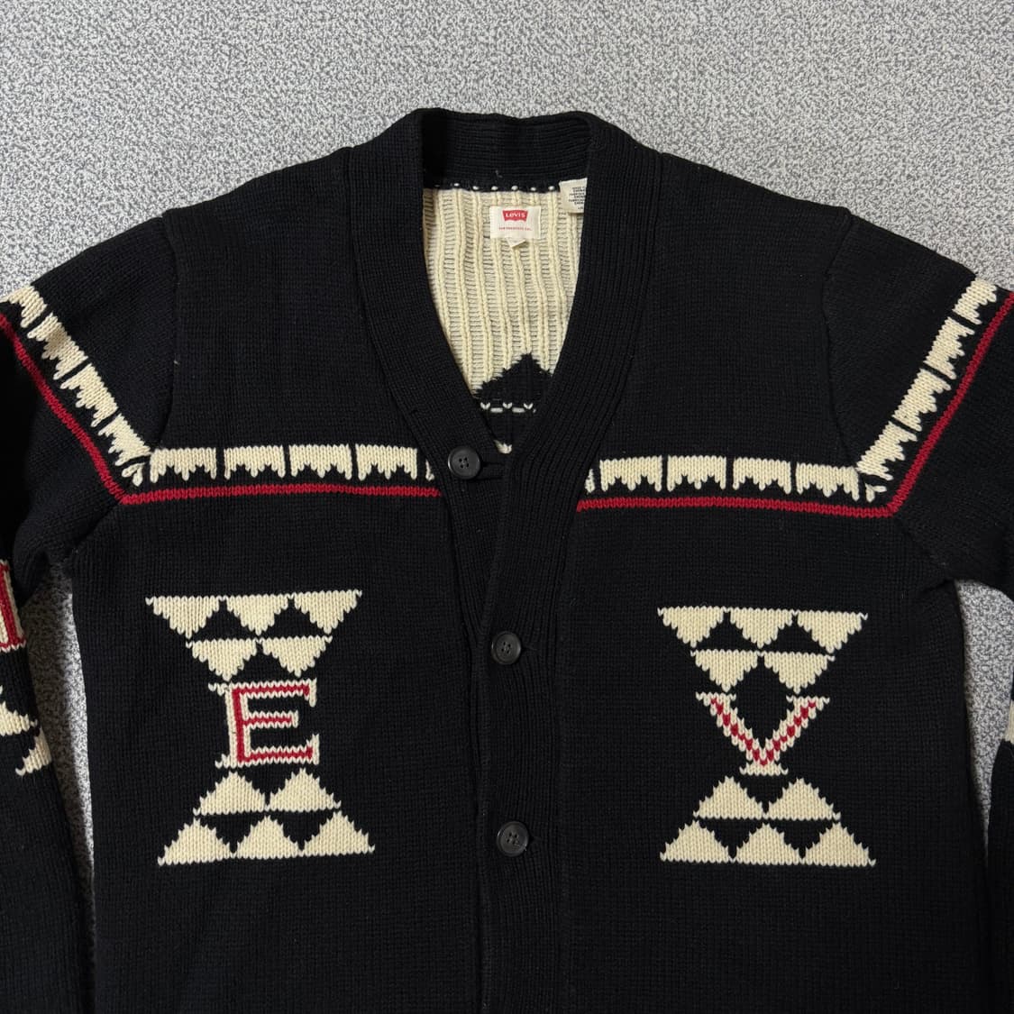 리바이스 양모 코위찬 해비 니트 스웨터 상품이미지3