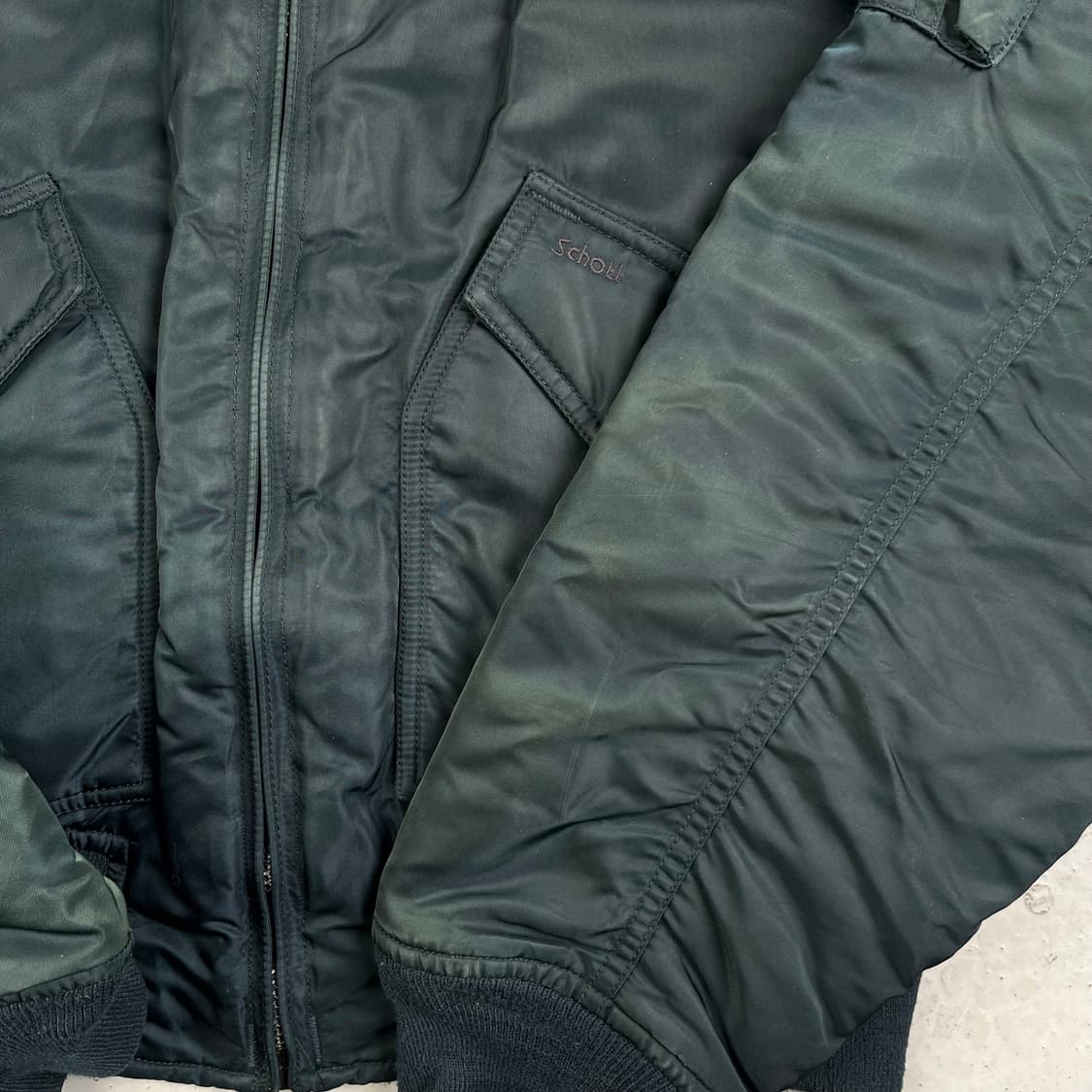 빈티지 Schott CWU-R 플라이트 봄버 자켓 상품이미지10