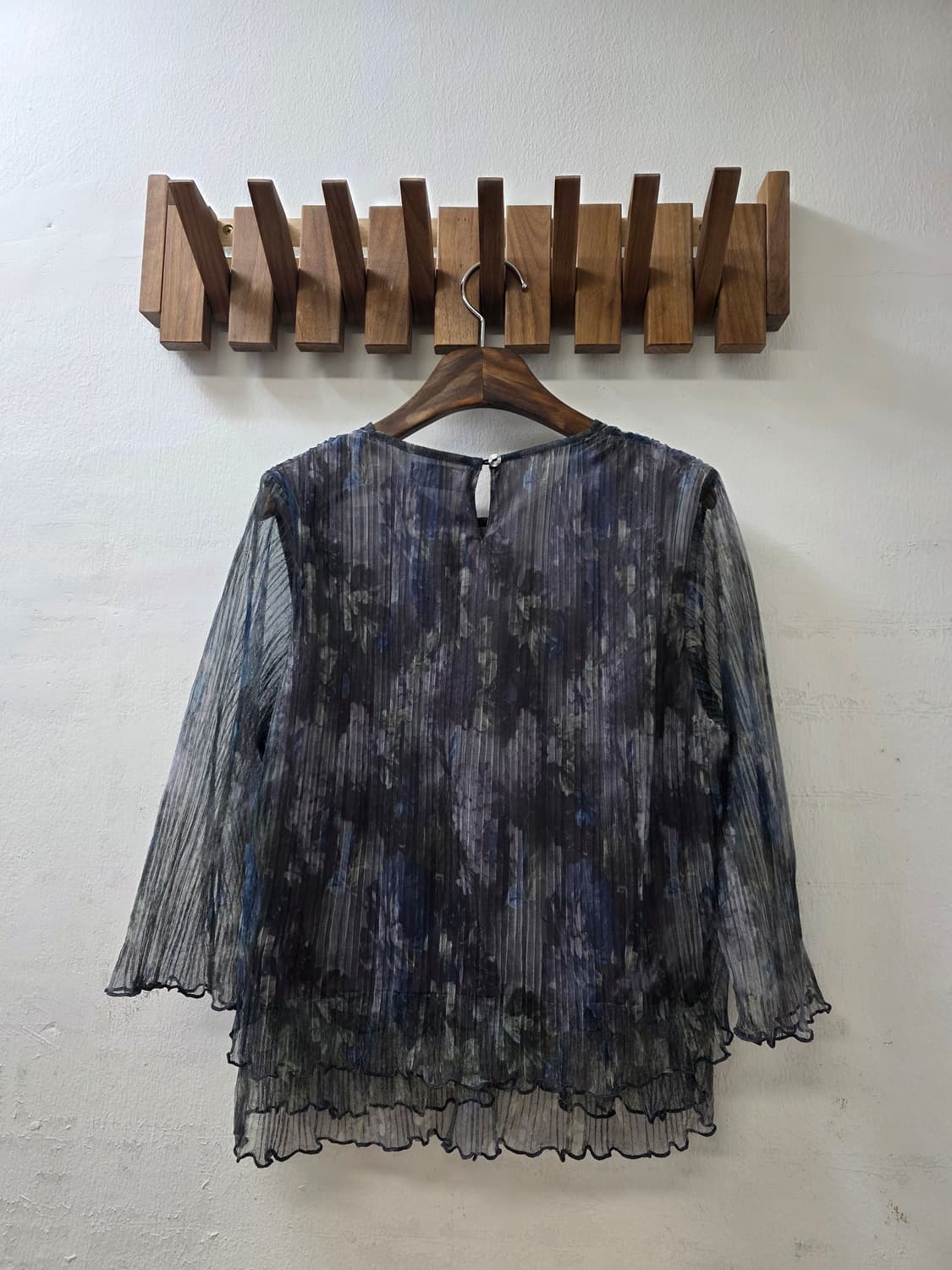 일본빈티지 플리츠쉬폰셋업 상품이미지5