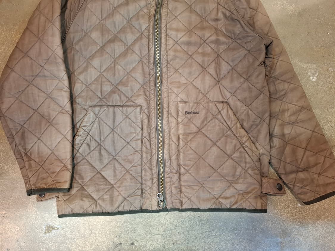 바버 폴라퀼트 쇼트 자켓  상품이미지2