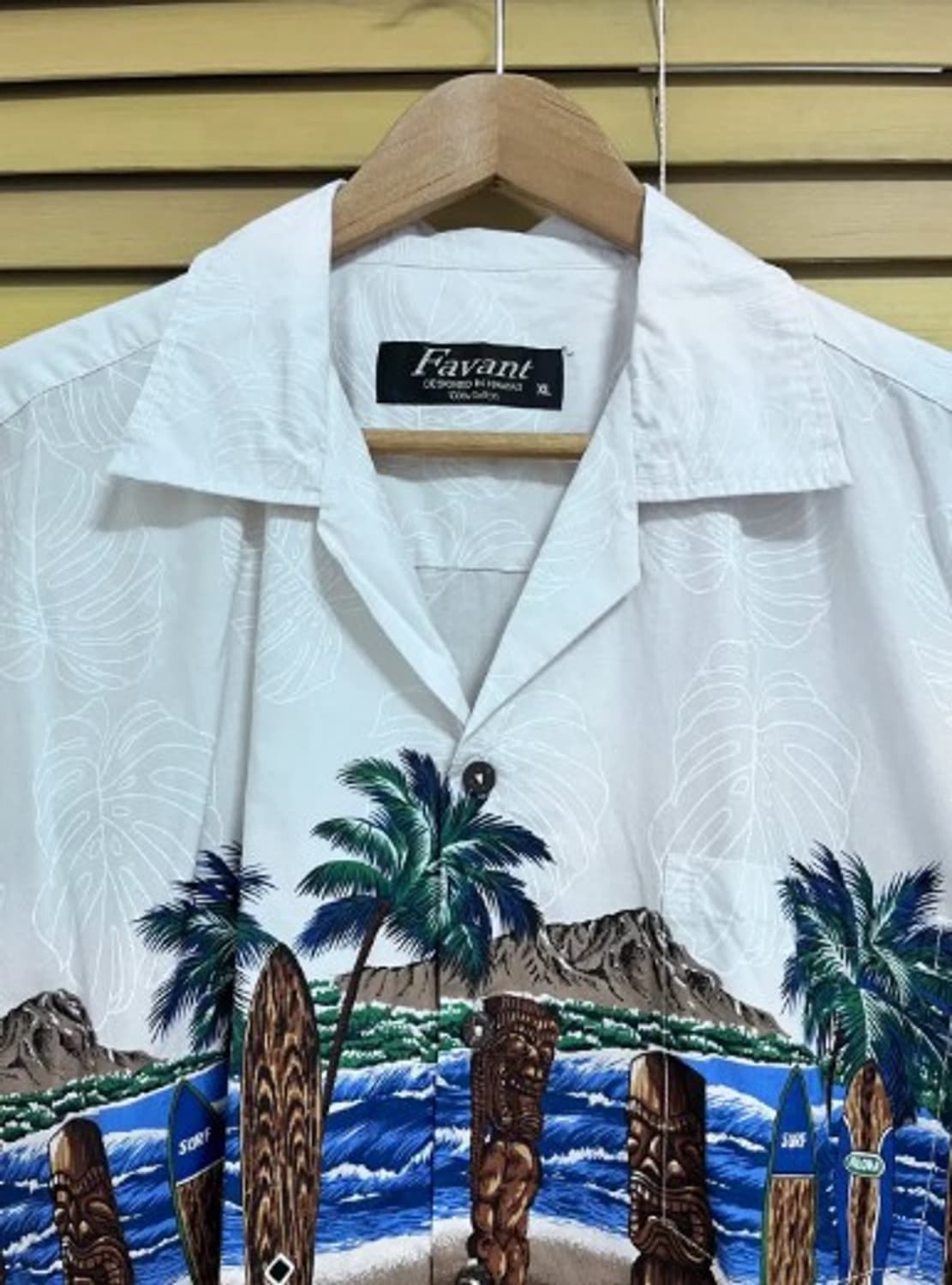 FAVANT 남성 반팔하와이안셔츠 XL사이즈 상품이미지1