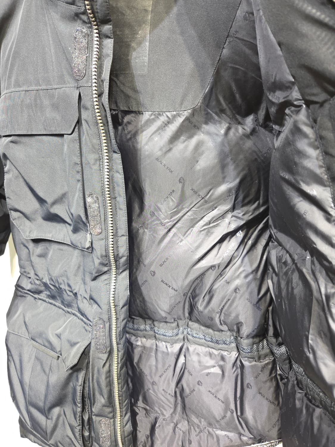 블랙야크 고어텍스 구스다운 야상 패딩 상품이미지7