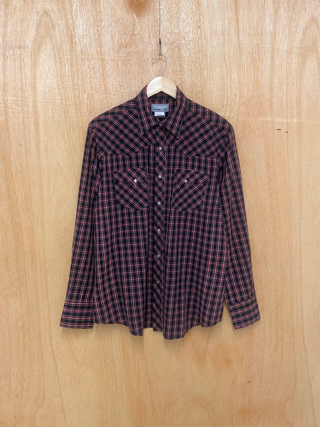 WRANGLER check western shirts 랭글러 웨스턴 셔츠 상품이미지3