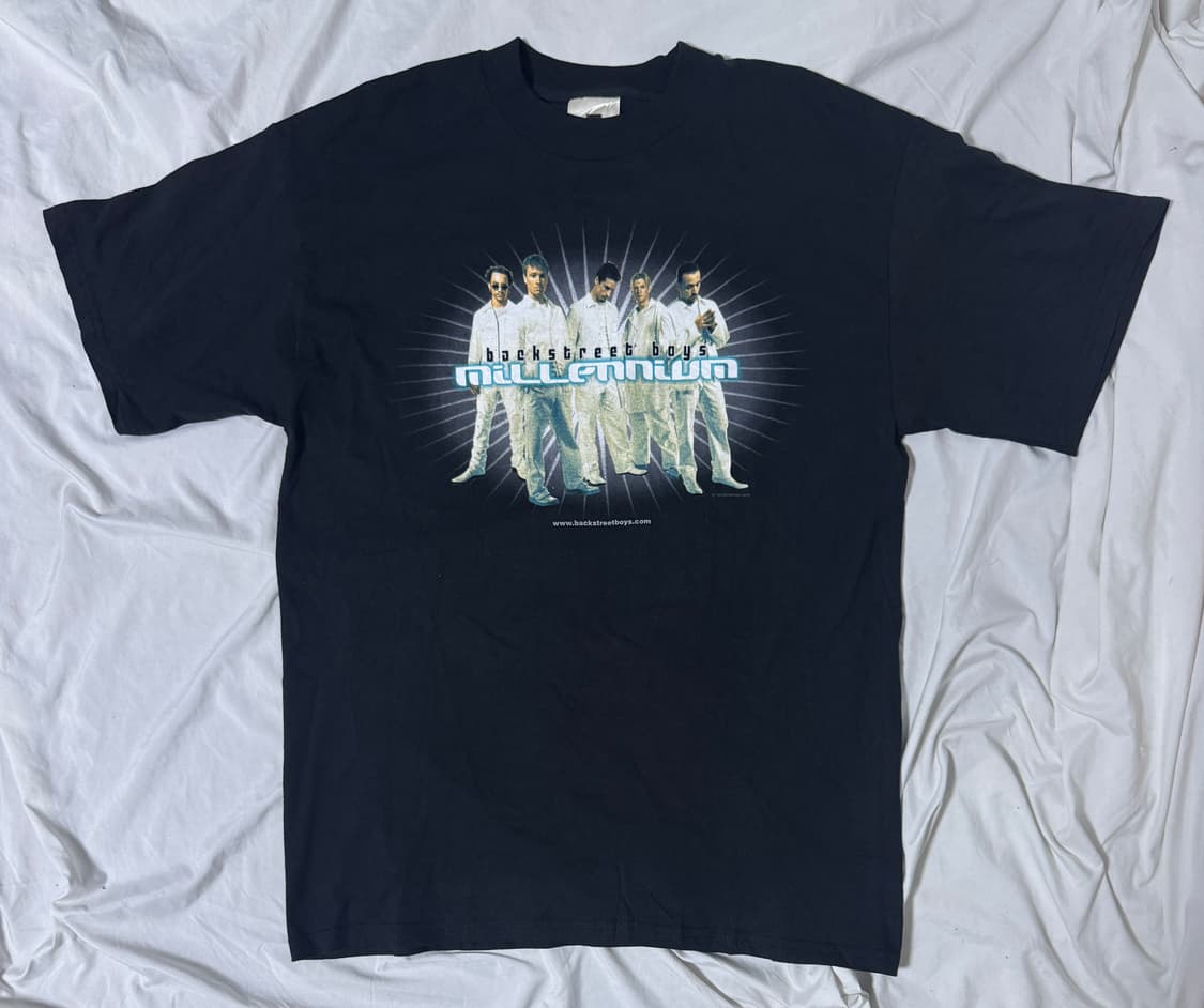 90s 백스트리트보이즈 밀레니엄 밴드티 윈터랜드 backstreetboy 상품이미지2
