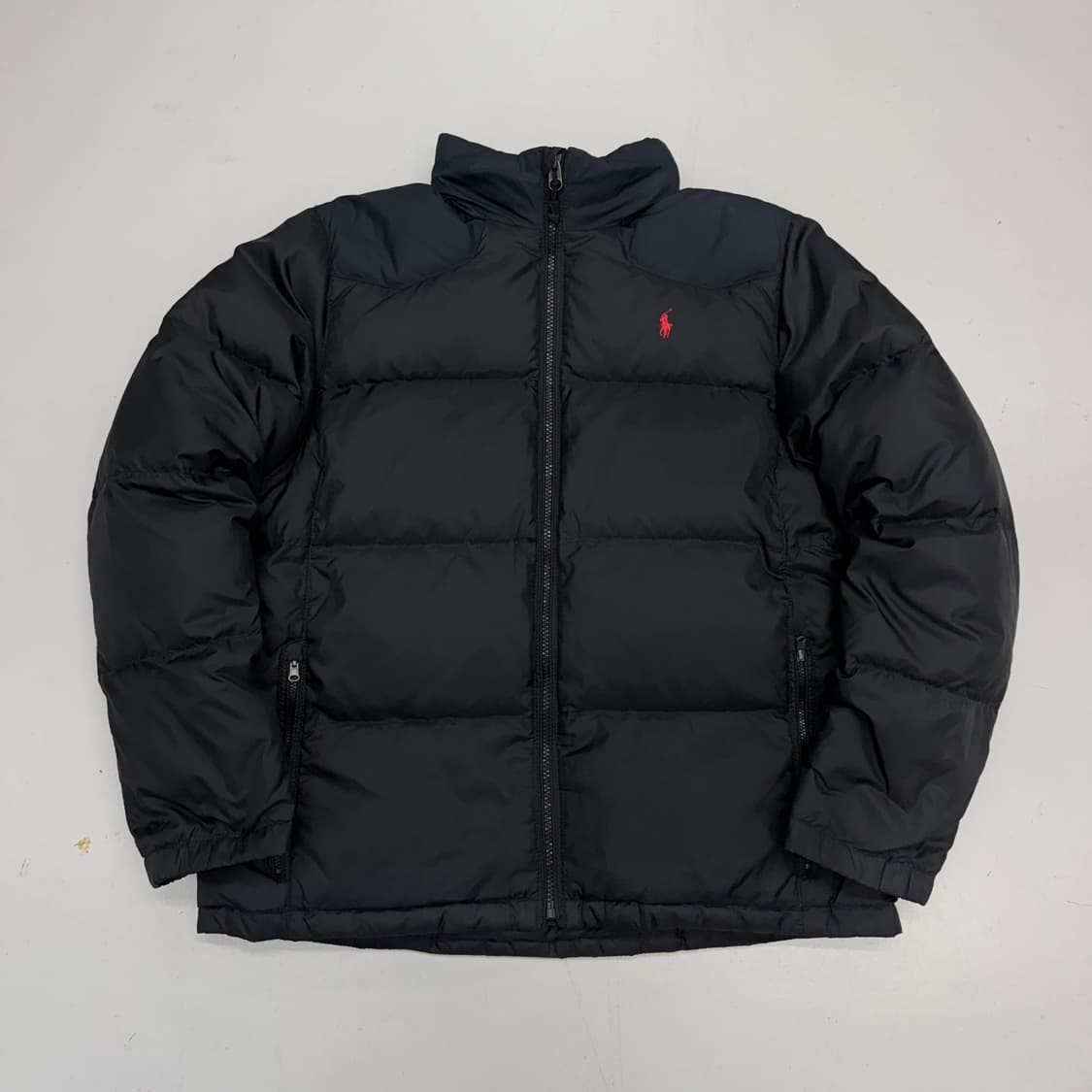 폴로 포니 덕다운 푸퍼 패딩 블랙 상품이미지2