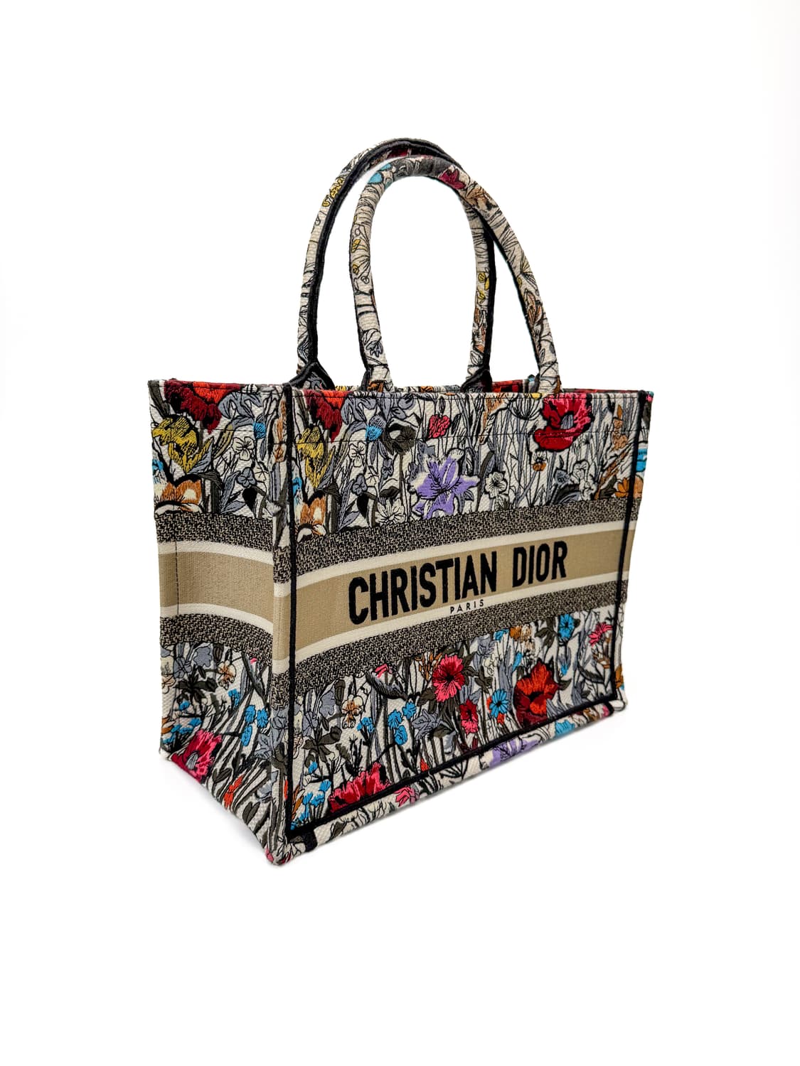 디올 북토트 미디움 멀티 플로럴 자수 상품이미지2