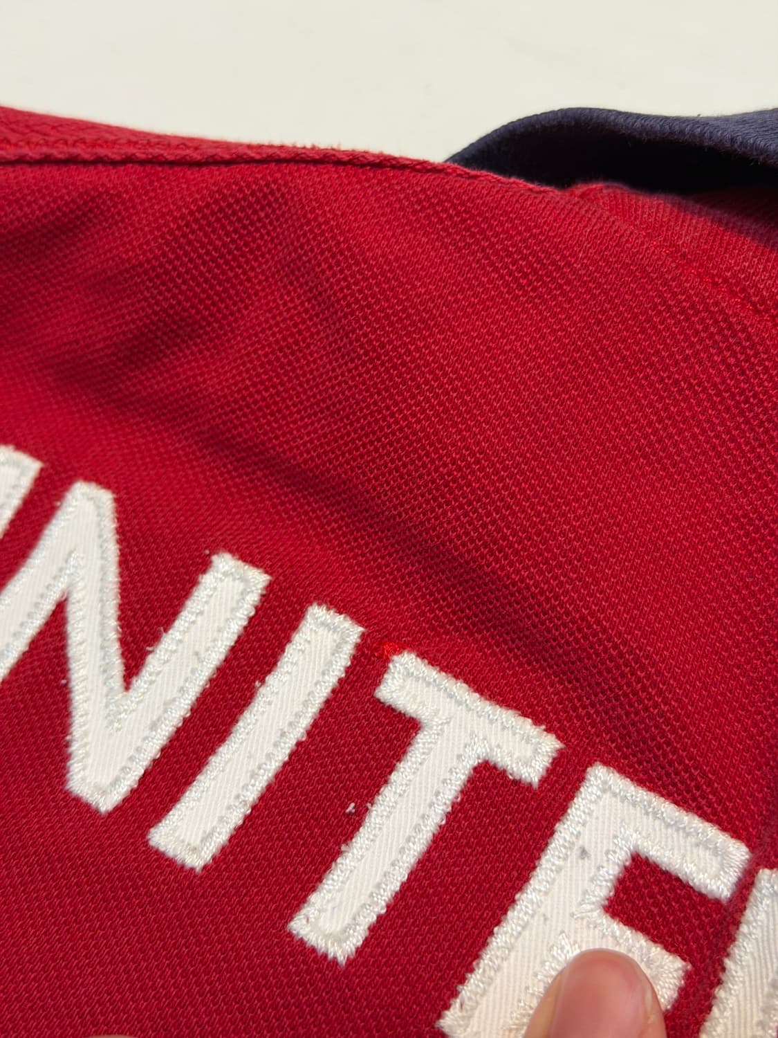 폴로 랄프로렌 빅포니 성조기 USA 카라티 화이트 레드 상품이미지10