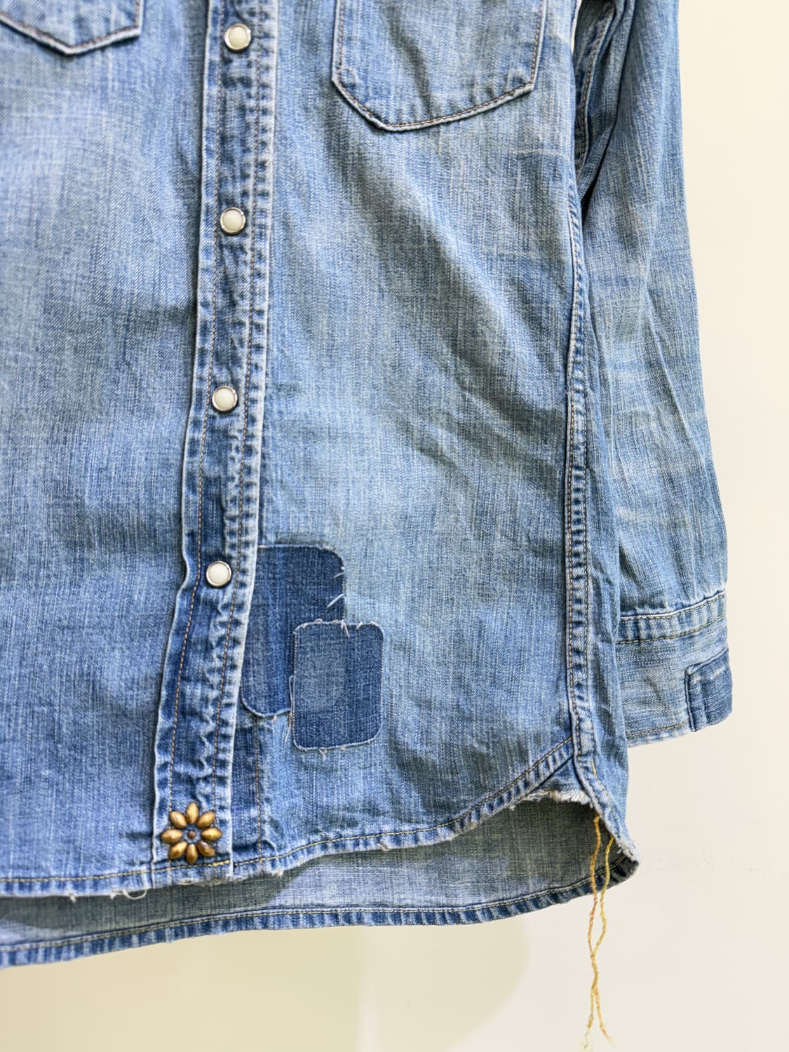 REMI RELIEF (Made in Japan) 웨스턴셔츠 상품이미지5