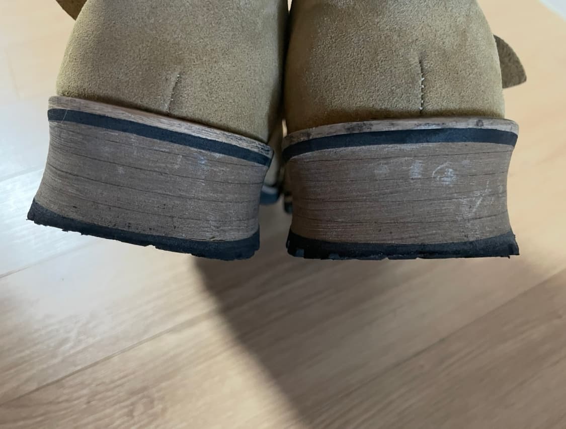 스웨이드 엔지니어 부츠 44 상품이미지5