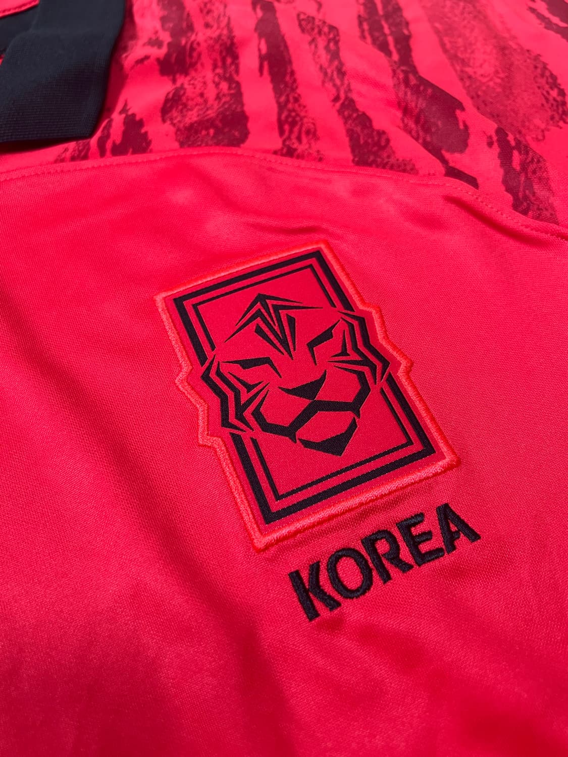 (새상품) 나이키 드라이핏 홈 숏슬리브 저지 글로벌 레드 XL 상품이미지2
