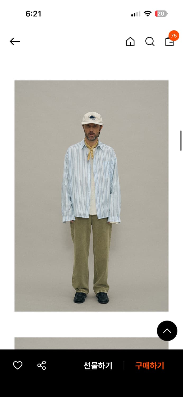 파르티멘토 셔츠 상품이미지2