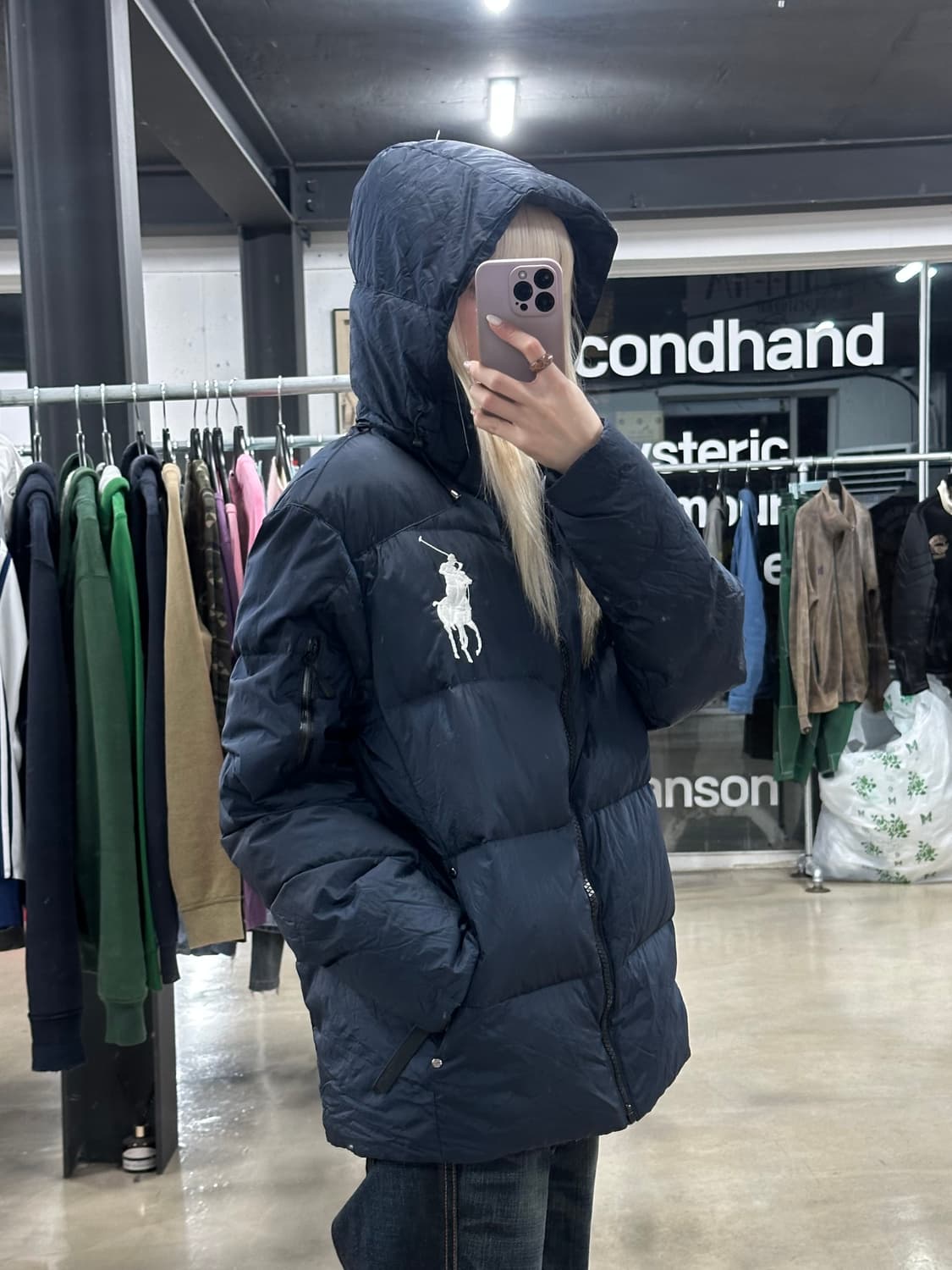 폴로 랄프로렌 빅포니 패딩 상품이미지3