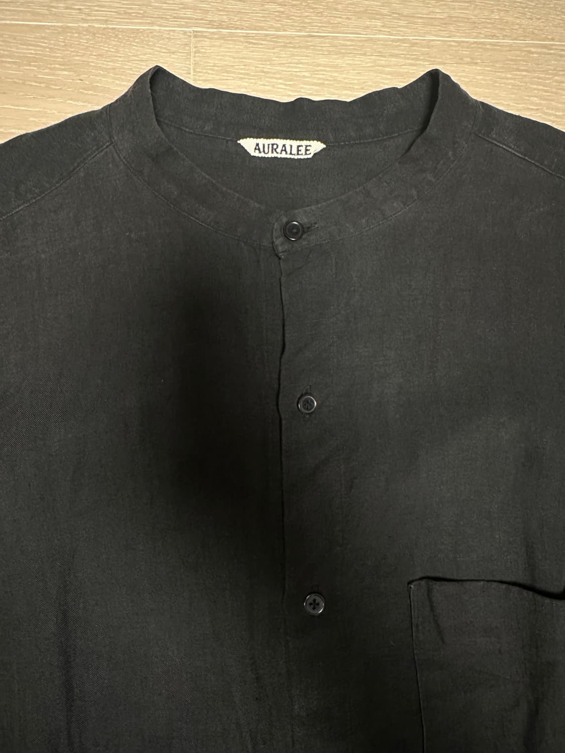 오라리 AURALEE 린넨 셔츠 상품이미지2