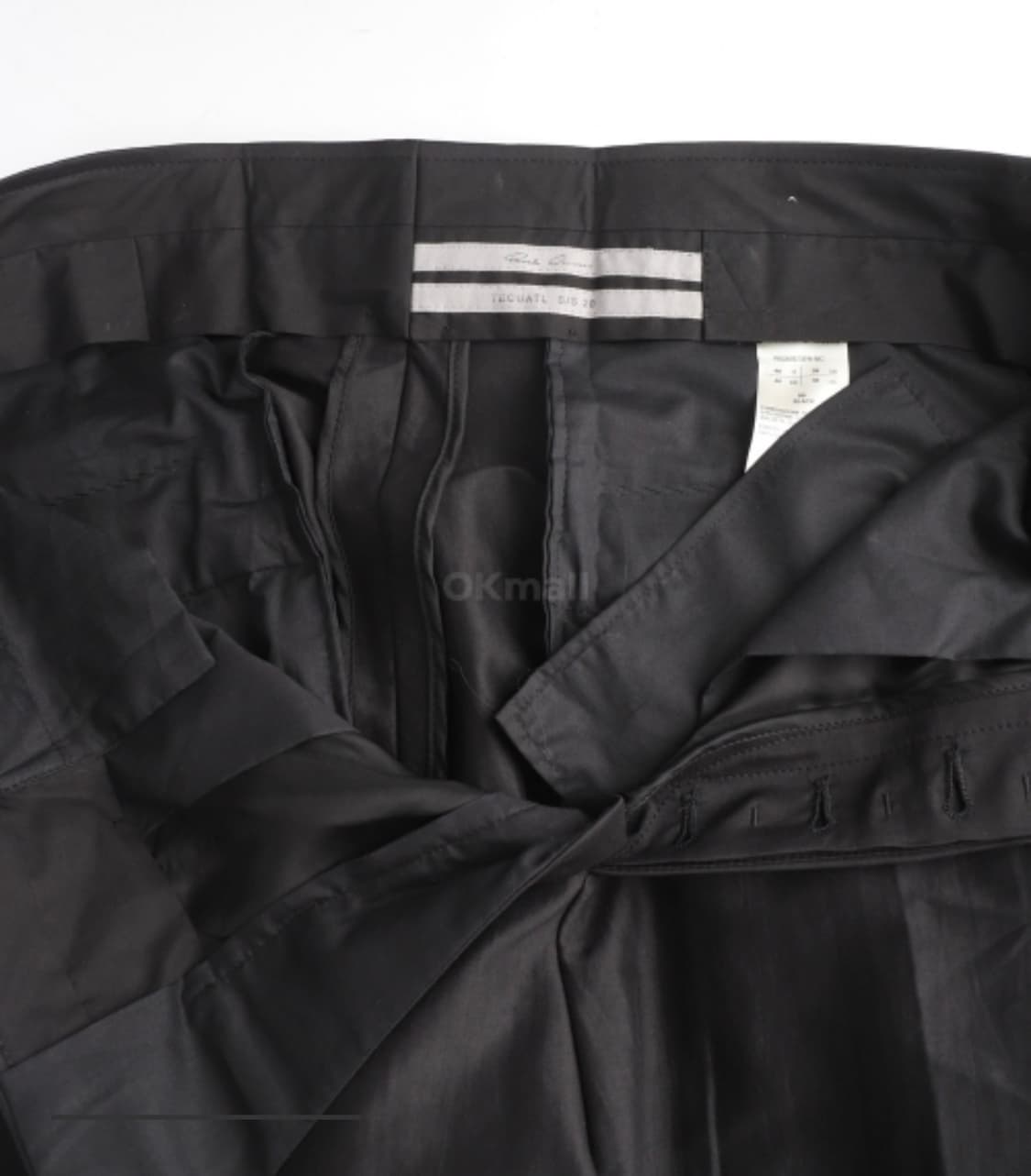 [52] 릭오웬스 울 아스테어 슬랙스 팬츠 새상품 상품이미지4