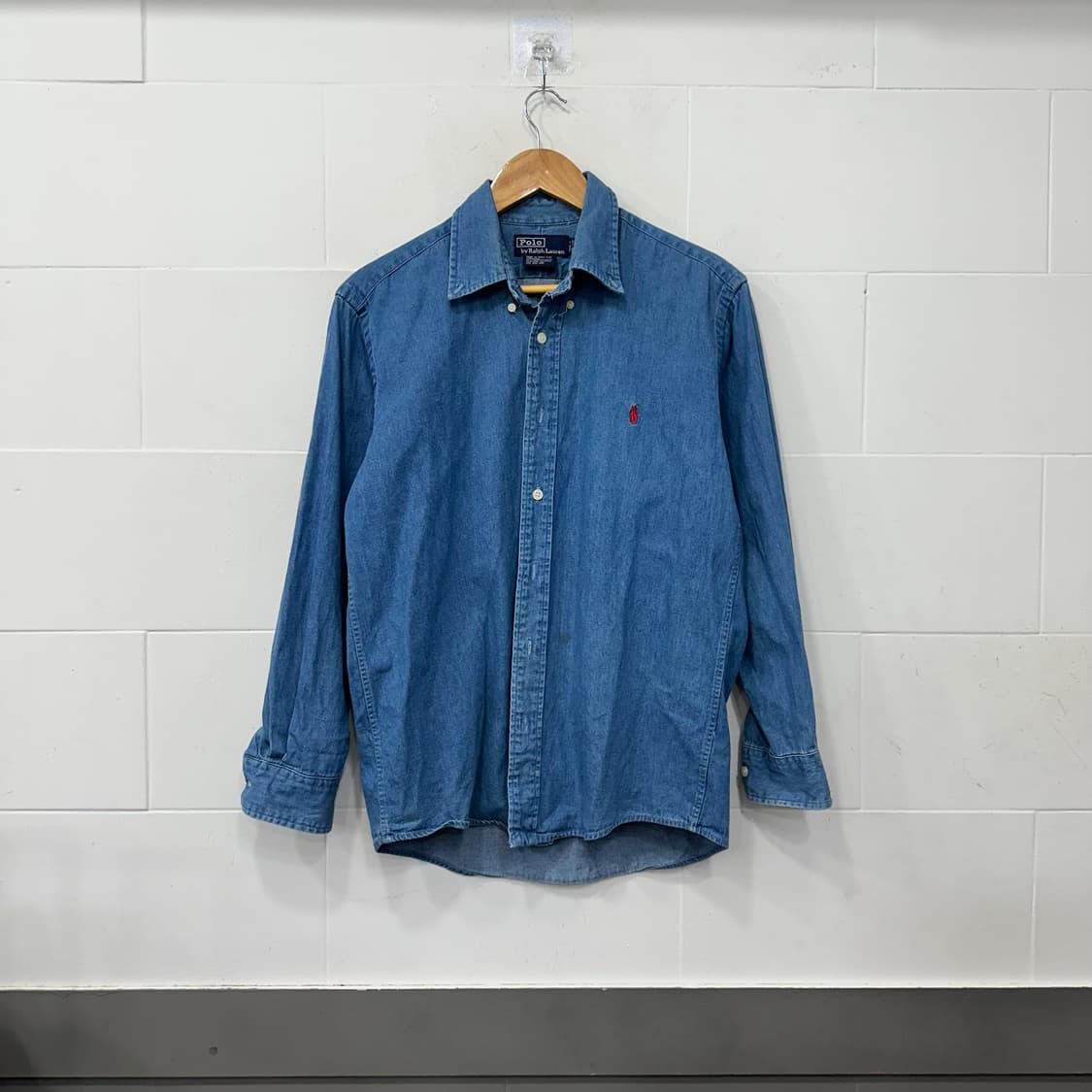 폴로 랄포르렌 데님 셔츠 상품이미지1