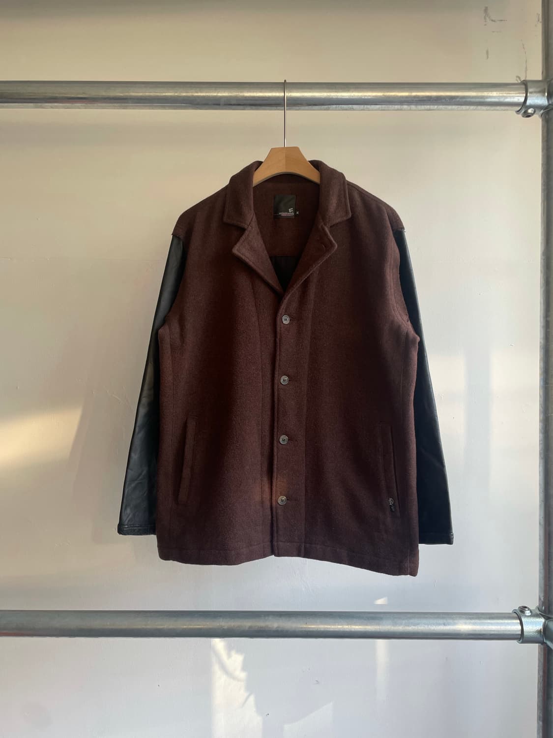 Brown leather jacket 상품이미지3