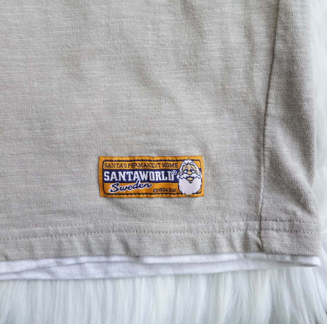 빈티지 SANTAWORLD 롱슬리브 티셔츠 1904 상품이미지6