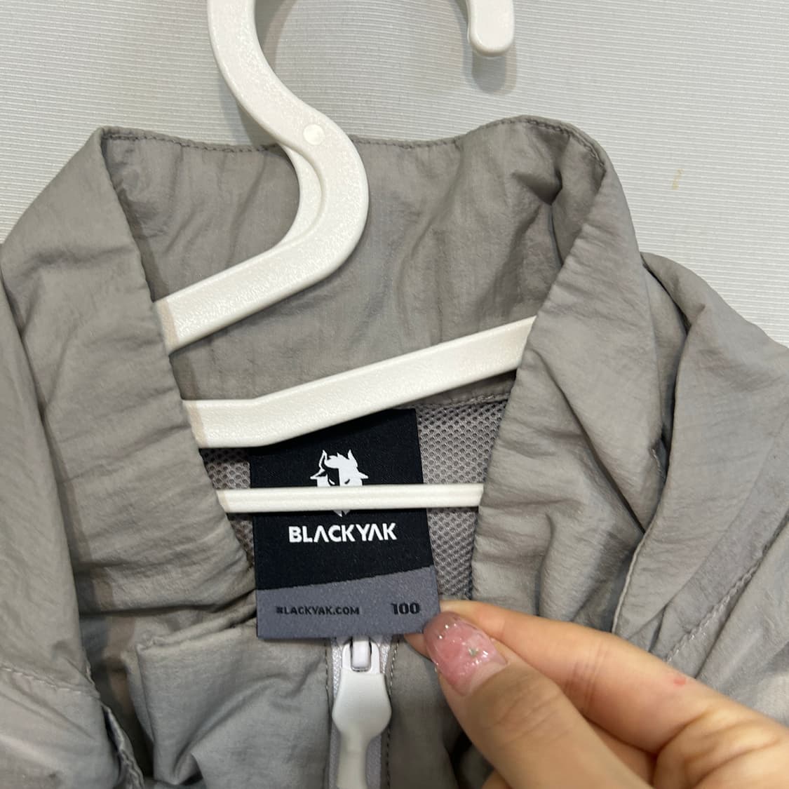 블랙야크 2023 남성 바람막이 100 새상품급 상품이미지2