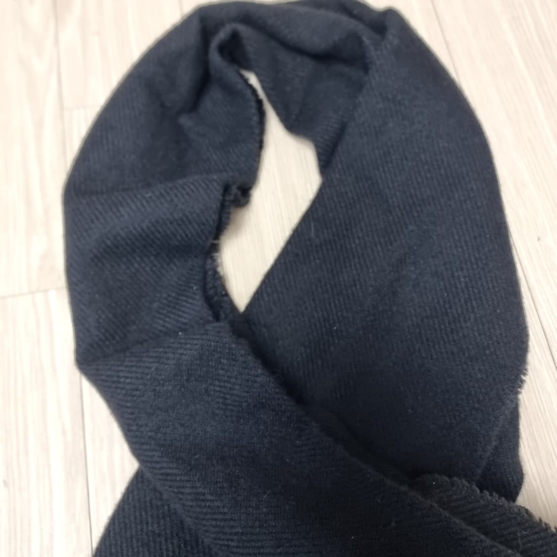 H/M 블랙 울 머플러 상품이미지1