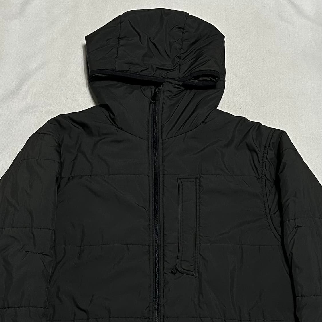 M 스투시 올드스쿨 써멀 블랙 푸퍼 패딩 상품이미지1