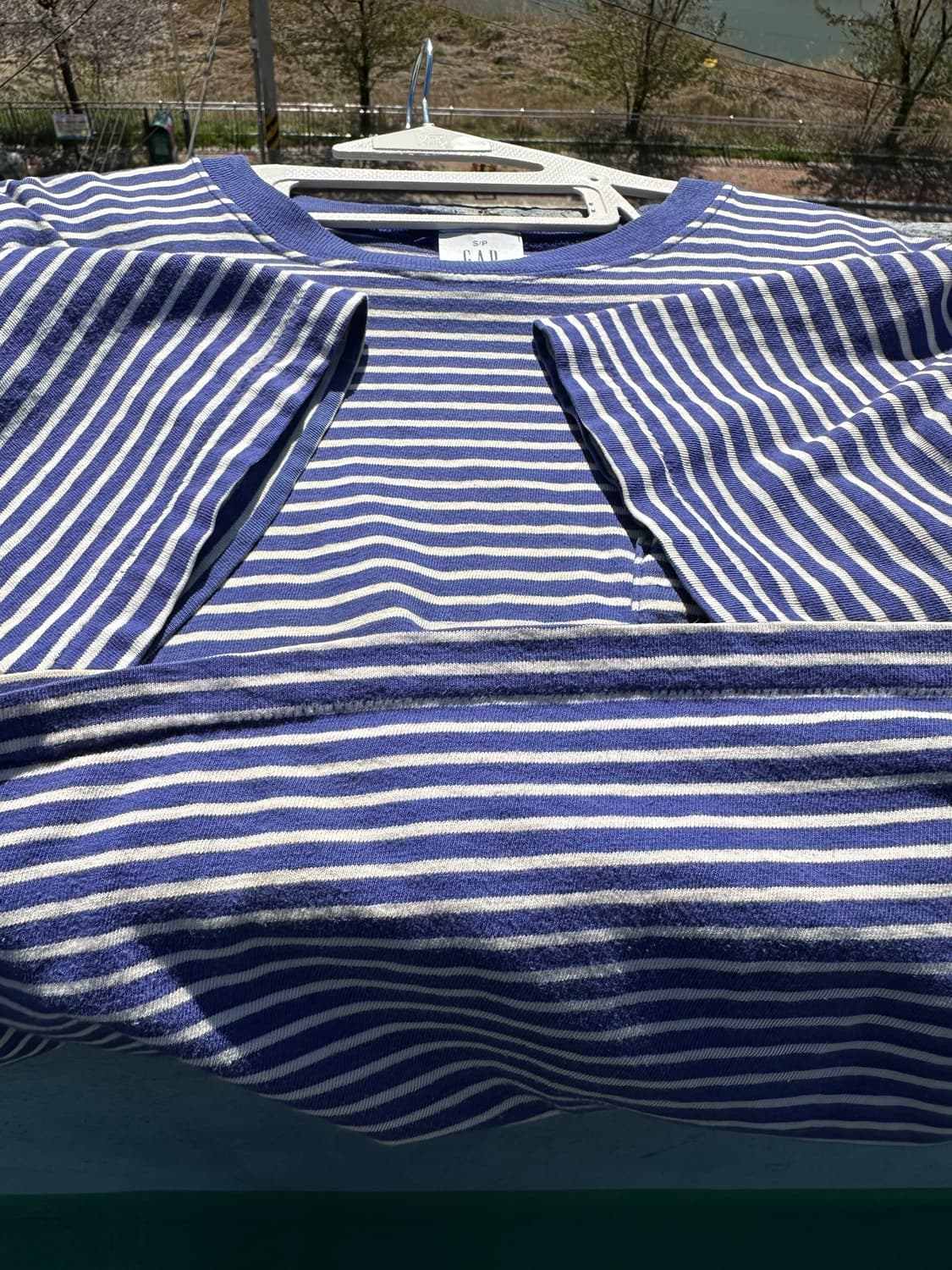 90s old gap border t shirt 올드갭 보더 티셔츠 상품이미지4