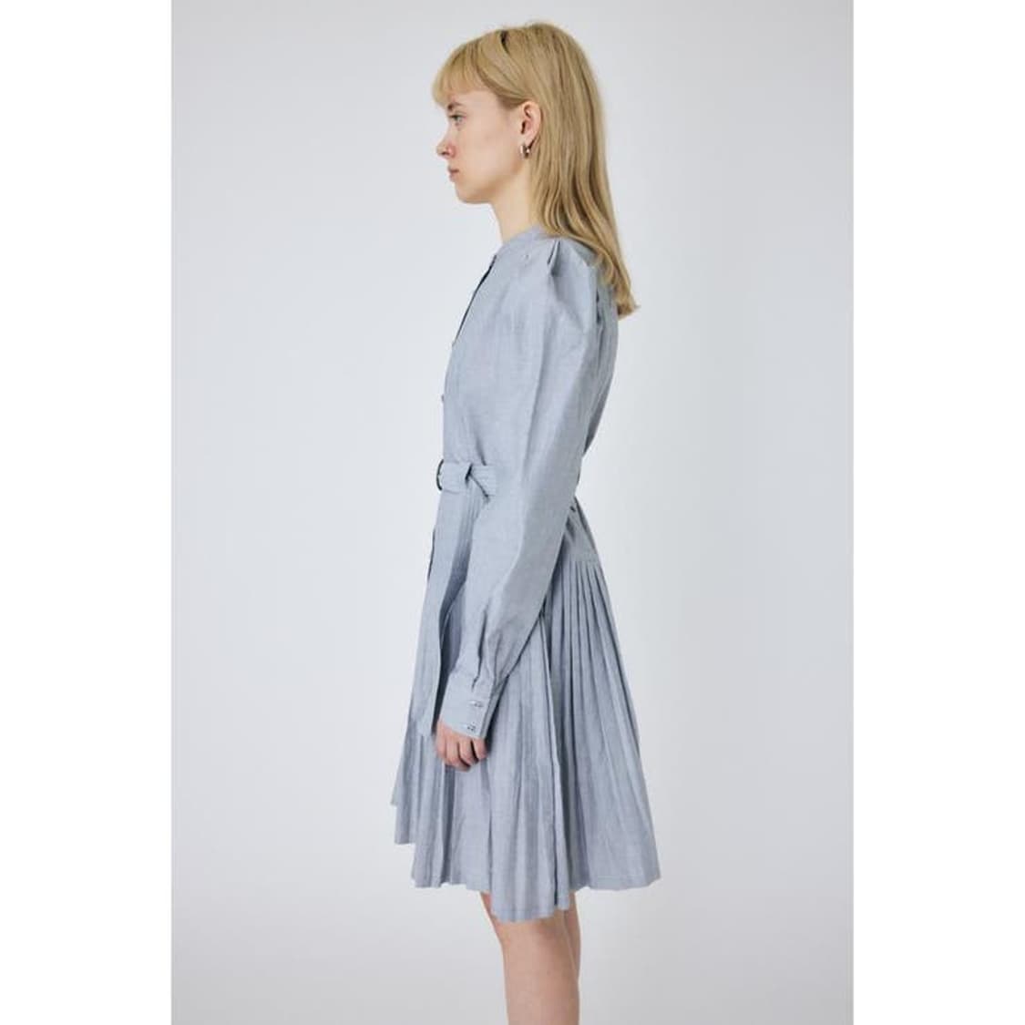 MOUSSY(마우지) 벨티드 플리츠 원피스 상품이미지3