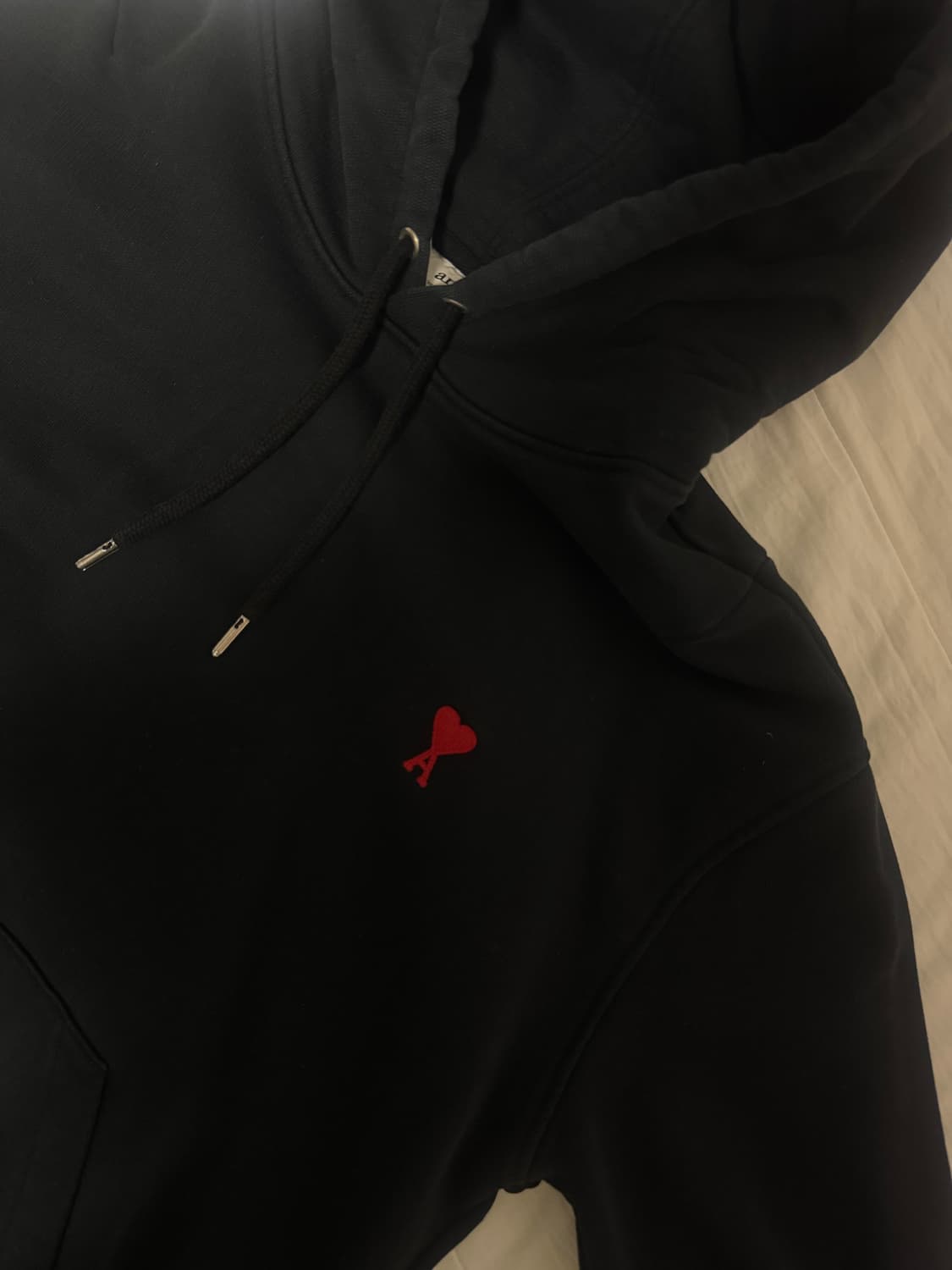 아미 스몰 하트 로고 후드티 s 상품이미지1