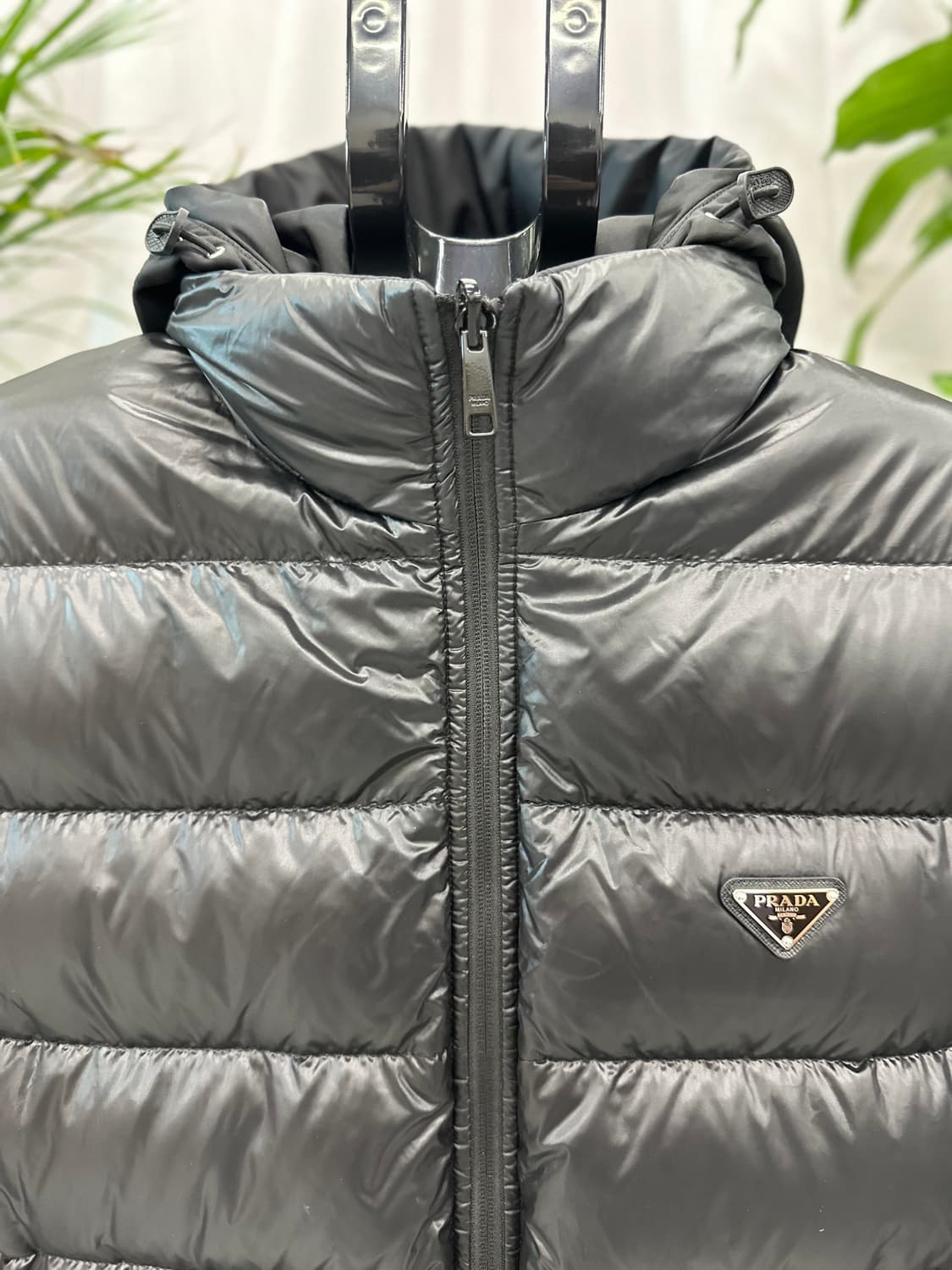 프라다 리버시블 패딩 XL 상품이미지7