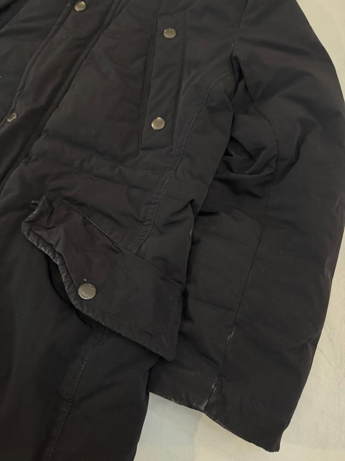 CP컴퍼니 11FW 아카이브 노르지 고글 덕다운 파카 블랙 상품이미지2