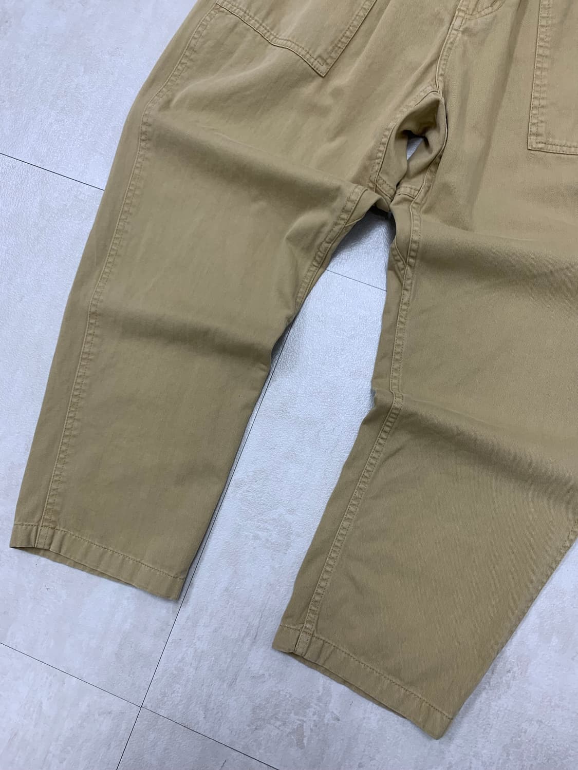 gramicci 베이지 코튼 팬츠 #196 상품이미지3