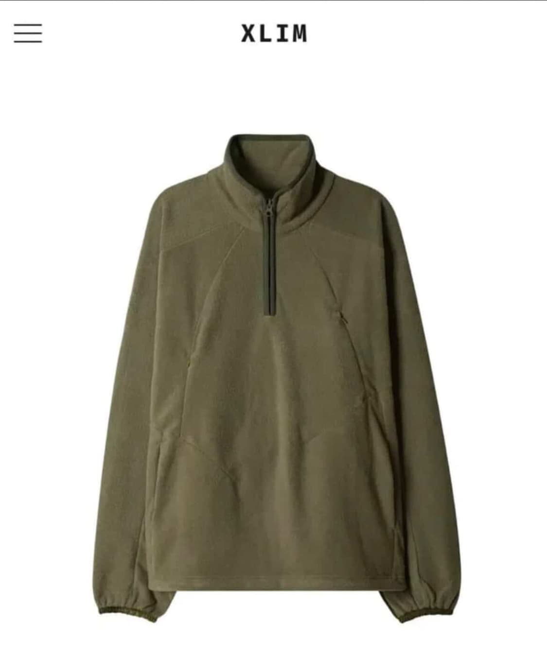 Xlim EP.6 01 HALF ZIP-UP 상품이미지1