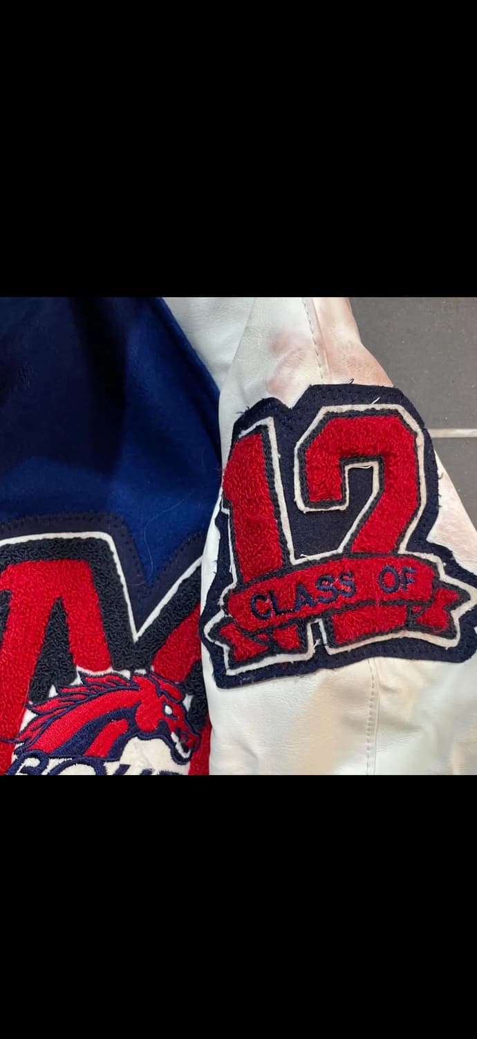 빈티지 바시티 자켓 s 상품이미지5