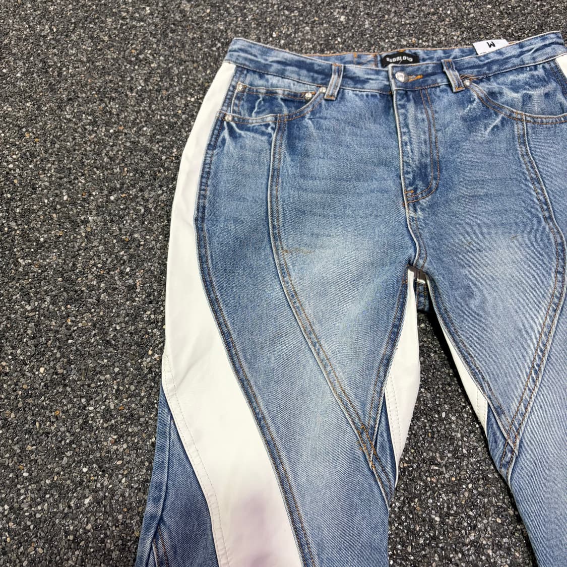 배드블러드 던칸 부츠컷 데님 팬츠 B4100 상품이미지4