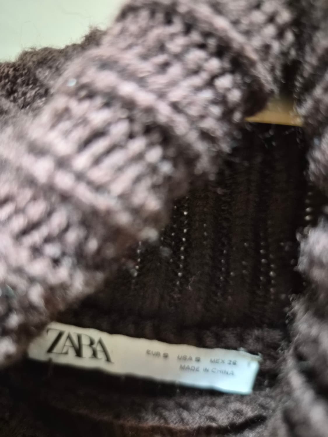 자라 자수프릴니트.코듀로이 와이드 상품이미지4