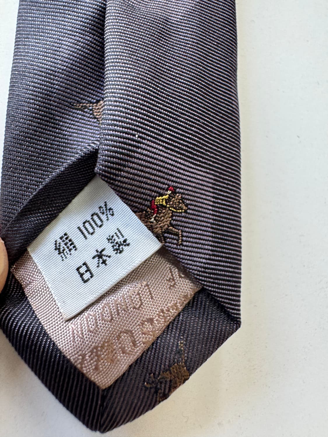 아쿠아스큐텀(Aquascutum) 실크 넥타이 7.7cm 상품이미지6