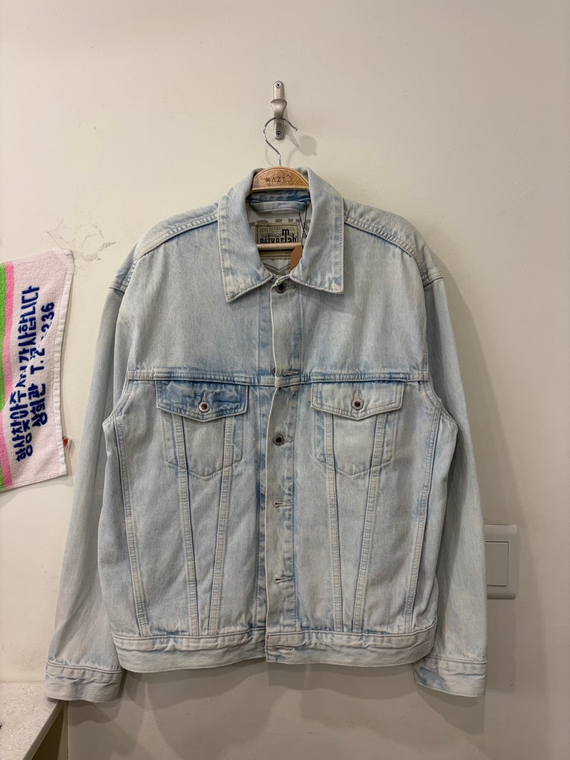 167. 리바이스 실버탭 데님자켓 청자켓 상품이미지1