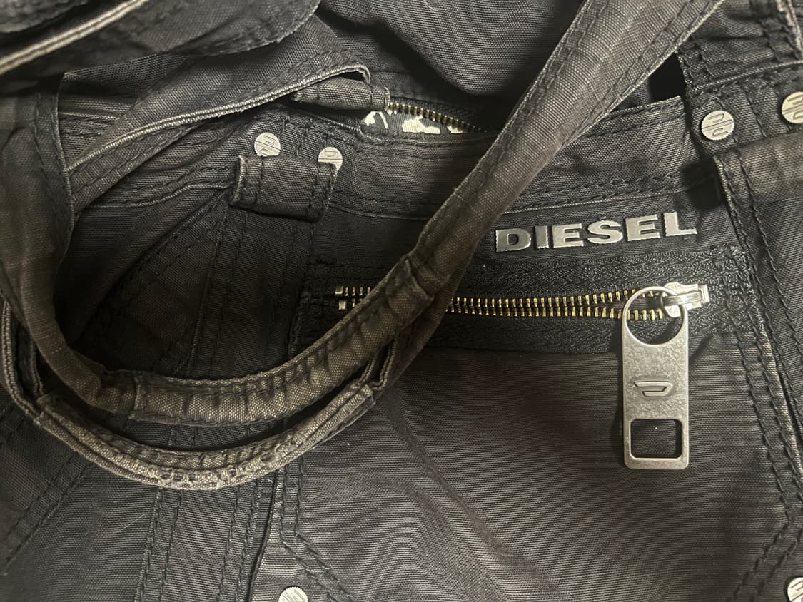 DIESEL 디젤 아카이브 코튼 숄더백 상품이미지3