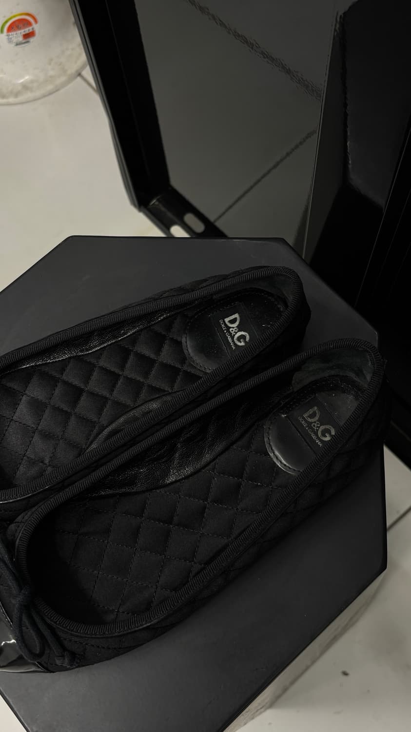 DOLCE & GABBANA quilted ballet flats 상품이미지2