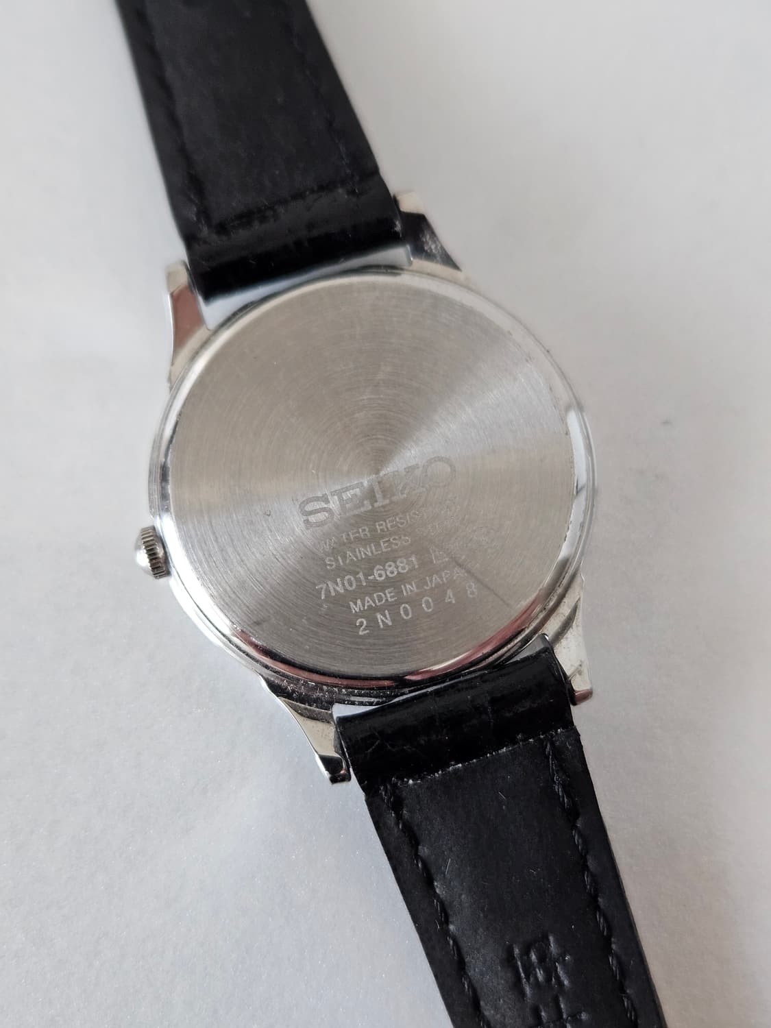 빈티지 세이코 가죽 시계 여성용 상품이미지5