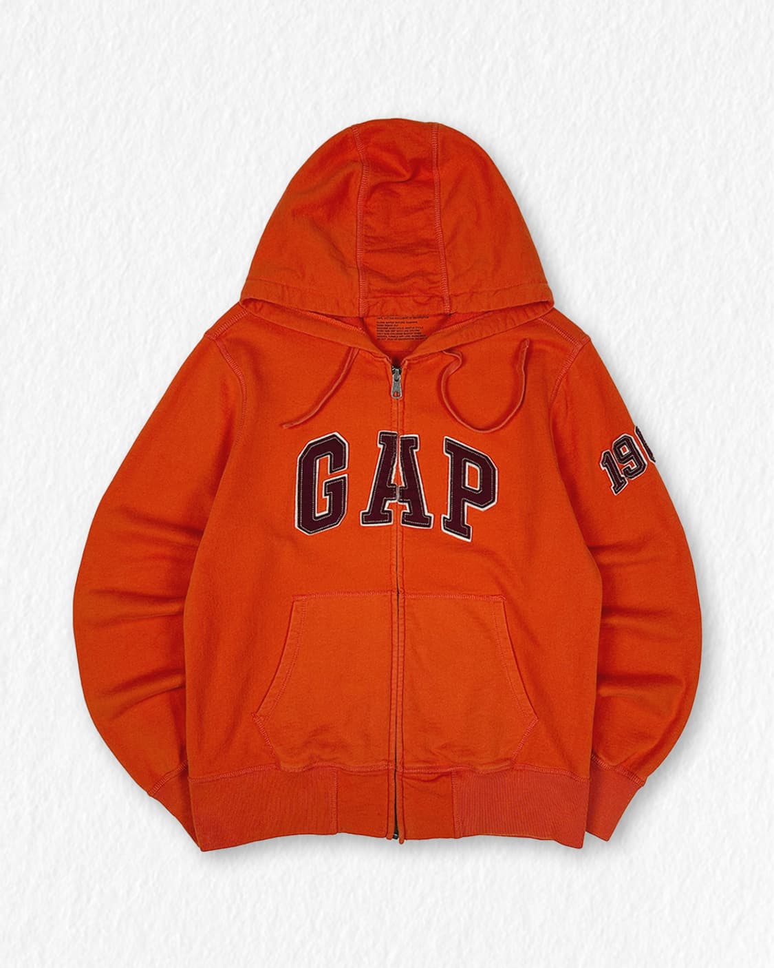 갭 후드집업 오렌지 상품이미지1