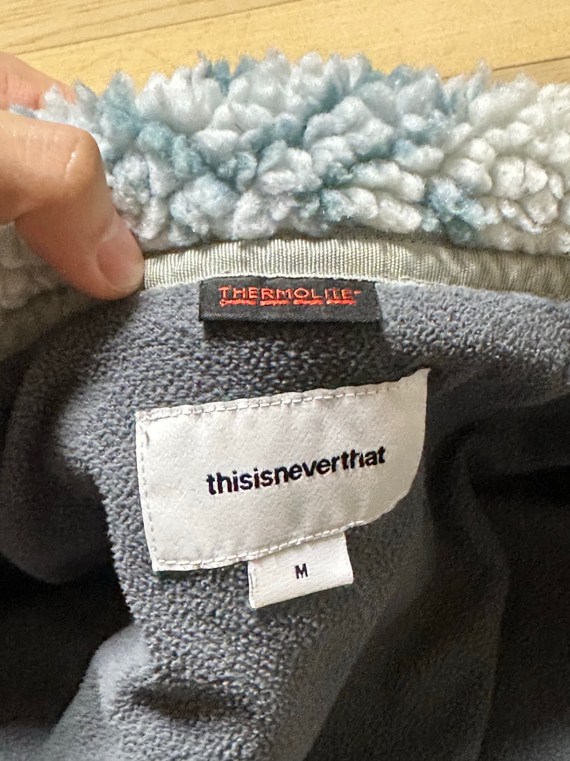 디스이즈네버댓 후리스  상품이미지3