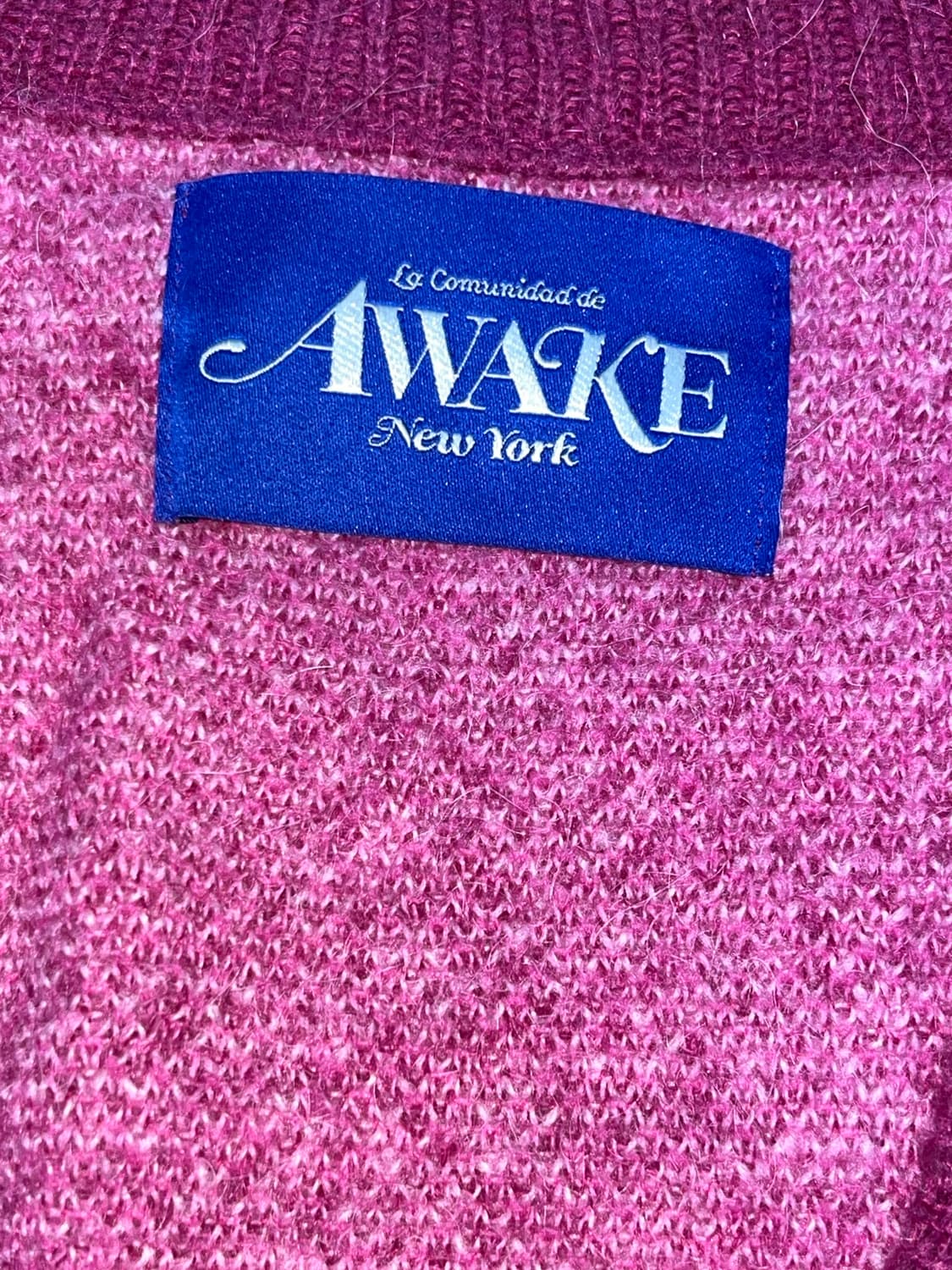 [M]어웨이크뉴욕 모헤어 가디건 상품이미지3