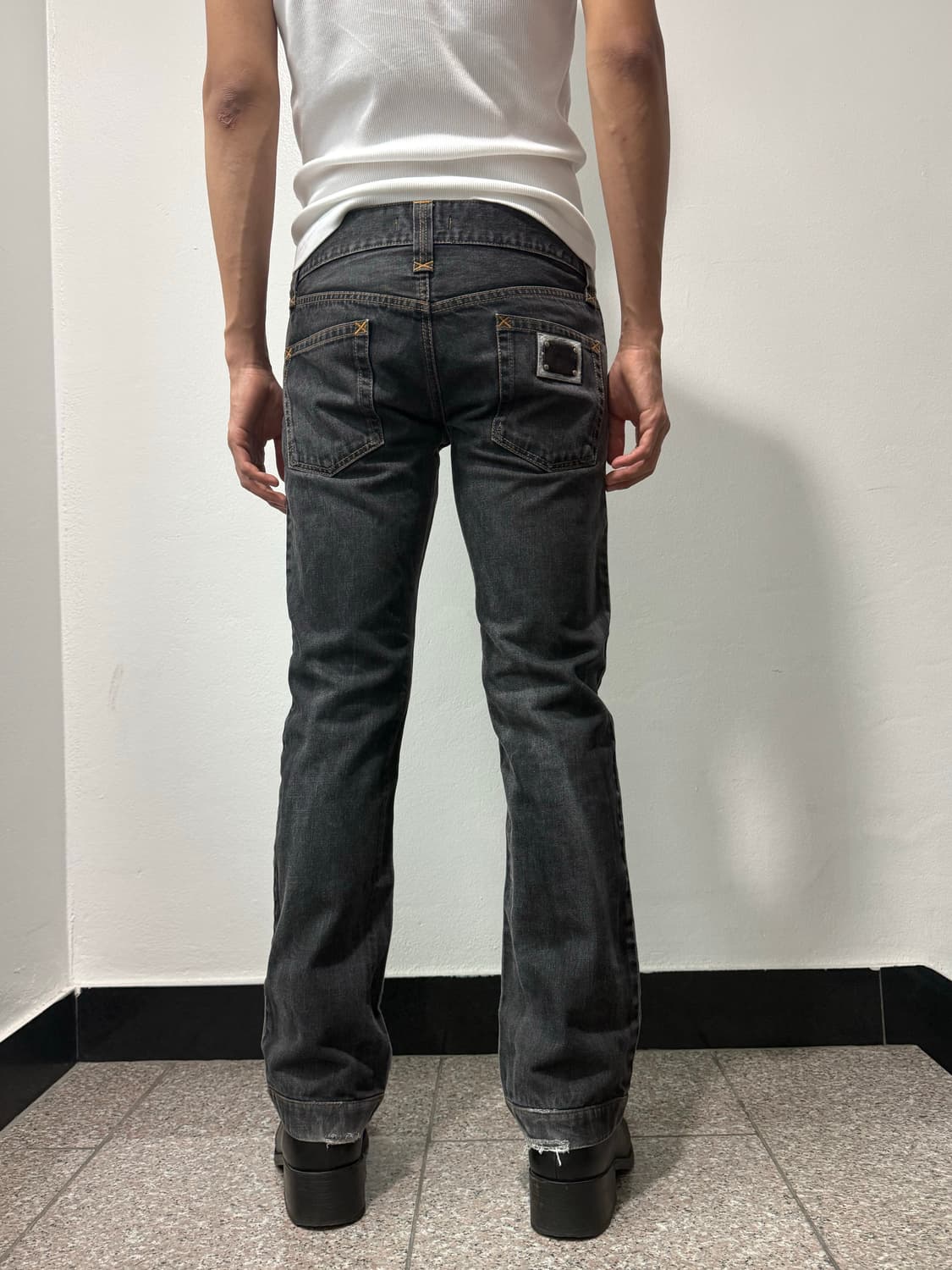 Dolce&Gabbana 00s straight plate jeans 상품이미지4