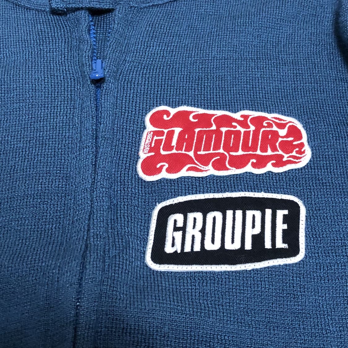 (F) 새상품 히스테릭 글래머 그루피 집업 니트 카페레이서 자켓 상품이미지3