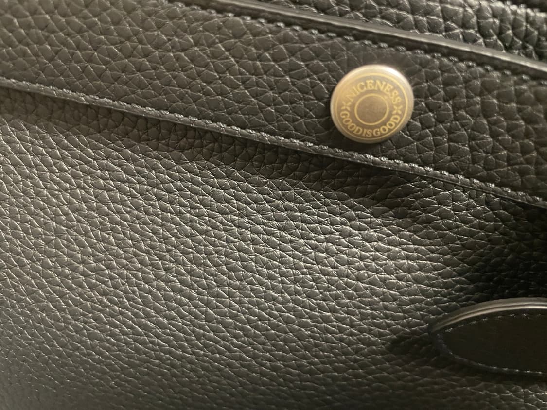 Niceness L.HEFNER LEATHER POSTMAN BAG 상품이미지5