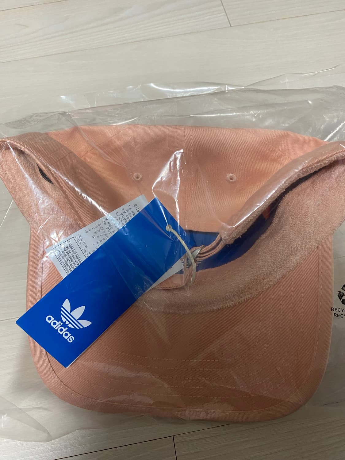 새상품) 아디다스 프리미엄 에센셜 데드캡 OSFM-파우더코랄 상품이미지4