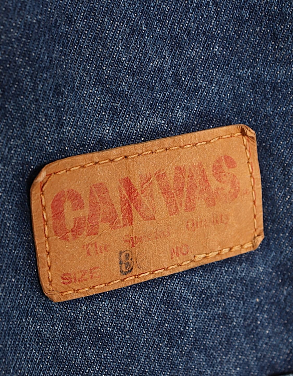80's CANVAS Denim Overall [M] 상품이미지9
