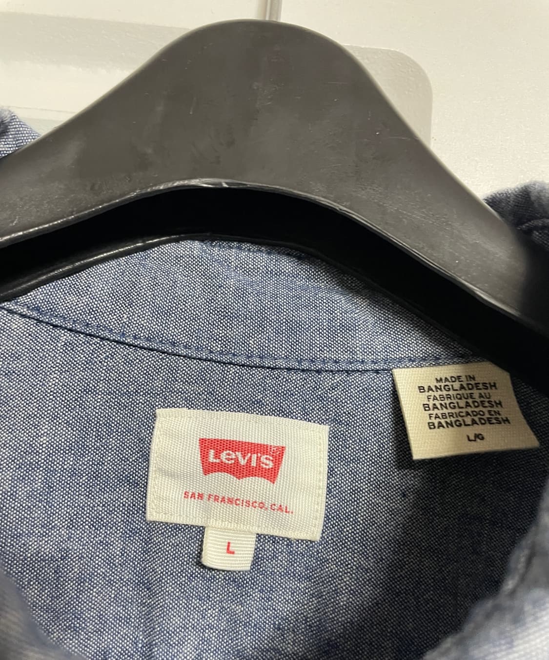 리바이스 데님 셔츠 상품이미지4